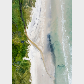 Kjul Strand og Kjul �`s udl�b